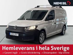Vit Begagnad 2023 VW Caddy Maxi S Minibuss | 299 900 kr (Marknadspris)