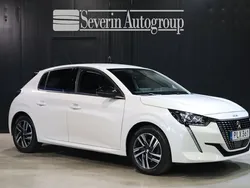 Vit Begagnad 2022 Peugeot 208 Allure Halvkombi | 179 000 kr (Marknadspris)