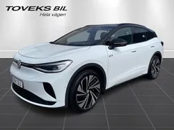 Vit (glacier white metallic bl) Begagnad 2023 VW ID.4 GTX SUV | 459 000 kr (Marknadspris)