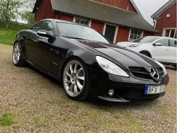 Svart Begagnad 2005 Mercedes SLK200 AMG Cab | 120 000 kr (Lite dyr)