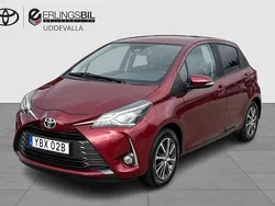 Röd Begagnad 2019 Toyota Yaris Halvkombi | 149 000 kr (Marknadspris)
