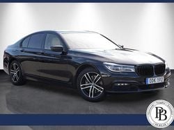 Svart Begagnad 2016 BMW 740 Executive Sedan | 299 900 kr (Bra pris)