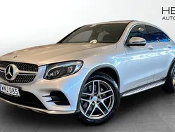 Silver Begagnad 2017 Mercedes GLC220 AMG Sportkupé | 329 900 kr (Marknadspris)
