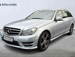 Silver Begagnad 2014 Mercedes C220 Kombi | 134 900 kr (Bra pris)