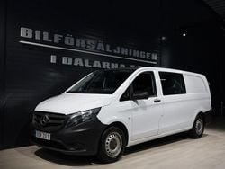 Svart (vit) Begagnad 2018 Mercedes Vito Minibuss | 269 000 kr (Dyr)