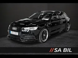 Svart Begagnad 2016 Audi A6 S-Line Kombi | 182 500 kr (Marknadspris)