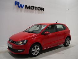 Röd Begagnad 2013 VW Polo Halvkombi | 64 800 kr (Bra pris)