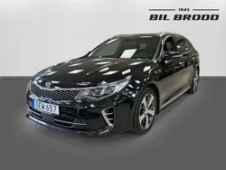 Svart Begagnad 2016 Kia Optima GT-Line Kombi | 149 800 kr (Marknadspris)