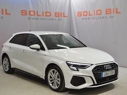 Vit Begagnad 2022 Audi A3 Sportback e-tron S-Line Sedan | 329 900 kr (Lite dyr)