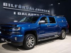 Blå metallic Begagnad 2018 Chevrolet Silverado Pickup | 579 000 kr