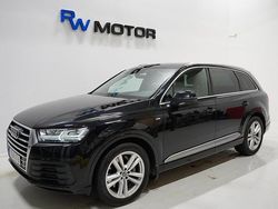 Svart Begagnad 2015 Audi Q7 S-Line SUV | 329 800 kr