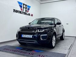 Svart Begagnad 2016 Land Rover Range Rover evoque SE SUV | 215 000 kr (Marknadspris)