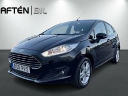 Svart Begagnad 2016 Ford Fiesta Titanium Halvkombi | 89 000 kr (Marknadspris)