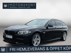 Svart (svart metallic) Begagnad 2015 BMW 530 M Sport Kombi | 224 900 kr (Lite dyr)