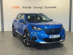 Blå Begagnad 2020 Peugeot e-2008 Allure SUV | 174 900 kr (Marknadspris)