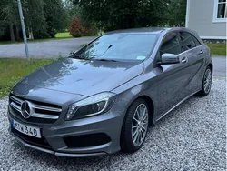 Grå Begagnad 2015 Mercedes A200 AMG Halvkombi | 192 000 kr (Marknadspris)