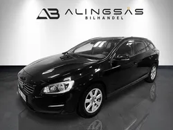 Svart Begagnad 2014 Volvo V60 Kinetic Kombi | 89 900 kr (Marknadspris)