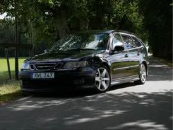 Svart Begagnad 2006 Saab 9-3 Vector Kombi | 20 000 kr (Bra pris)