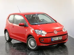 Röd Begagnad 2012 VW up! high up! Halvkombi | 34 900 kr (Marknadspris)