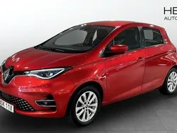 Röd (red) Begagnad 2021 Renault Zoe Intens Halvkombi | 164 900 kr (Marknadspris)