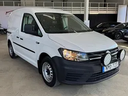 Vit Begagnad 2019 VW Caddy Minibuss | 129 900 kr