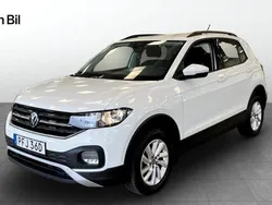 Vit Begagnad 2022 VW T-Cross Comfortline SUV | 179 900 kr (Marknadspris)