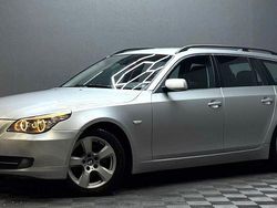 Ljusgrå (grå) Begagnad 2010 BMW 523 Kombi | 94 900 kr (Marknadspris)