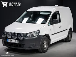 Vit Begagnad 2011 VW Caddy Minibuss | 98 900 kr (Lite dyr)
