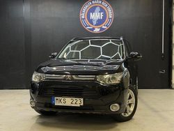 Svart Begagnad 2013 Mitsubishi Outlander SUV | 124 800 kr (Lite dyr)