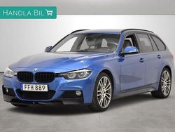 Blå Begagnad 2018 BMW 330 M Sport Kombi | 242 900 kr (Marknadspris)