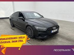 Svart Begagnad 2021 Audi A7 Sportback S-Line Halvkombi | 489 800 kr