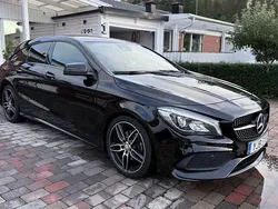 Svart Begagnad 2017 Mercedes CLA200 Shooting Brake AMG Kombi | 175 500 kr (Marknadspris)