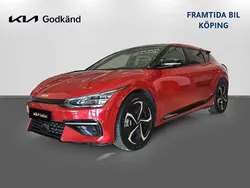 Röd Begagnad 2021 Kia EV6 4 SUV | 489 500 kr (Marknadspris)