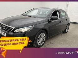 Svart Begagnad 2020 Peugeot 308 Allure Halvkombi | 154 800 kr (Marknadspris)