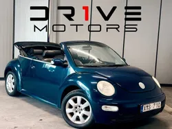 Mörkblå (blå) Begagnad 2003 VW Beetle Highline Cab | 49 900 kr (Superpris)