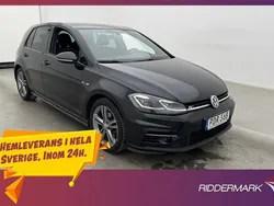 Svart Begagnad 2019 VW Golf VIII R-line Halvkombi | 219 800 kr (Marknadspris)
