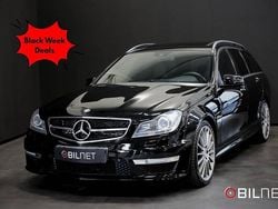 Svart Begagnad 2012 Mercedes C63 AMG AMG Kombi | 539 900 kr