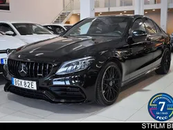 Svart Begagnad 2019 Mercedes C63 AMG AMG Sedan | 649 000 kr