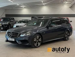 Mörkgrå (grå) Begagnad 2015 Mercedes E220 AMG Kombi | 169 900 kr (Dyr)