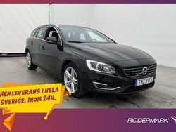 Svart Begagnad 2016 Volvo V60 Summum Kombi | 173 900 kr (Marknadspris)