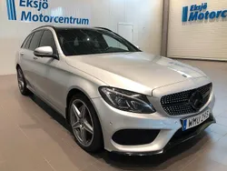 Silver Begagnad 2018 Mercedes C220 AMG line Kombi | 259 900 kr (Dyr)
