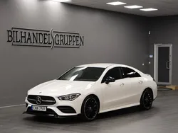 Vit Begagnad 2019 Mercedes CLA200 AMG Sportkupé | 339 900 kr (Lite dyr)