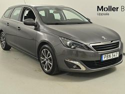 Mörkgrå (mgrå) Begagnad 2016 Peugeot 308 Allure Kombi | 129 900 kr (Marknadspris)