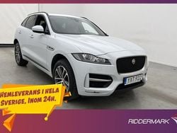 Vit Begagnad 2017 Jaguar F-Pace R-Sport SUV | 258 900 kr (Lite dyr)