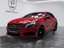 Röd Begagnad 2014 Mercedes A180 AMG line Halvkombi | 149 900 kr (Marknadspris)