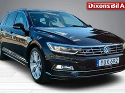 Svart Begagnad 2017 VW Passat GT Kombi | 165 000 kr (Dyr)