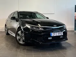 Svart Begagnad 2018 Kia Optima Hybrid Advance Sedan | 139 900 kr (Marknadspris)