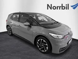Grå Begagnad 2022 VW ID.3 Pro Performance Halvkombi | 269 000 kr (Bra pris)