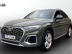 Grön (distriktgrön metallic) Begagnad 2024 Audi Q5 Sportback S-Line SUV | 574 900 kr (Bra pris)