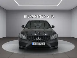 Svart Begagnad 2015 Mercedes C250 AMG line Kombi | 179 900 kr (Marknadspris)